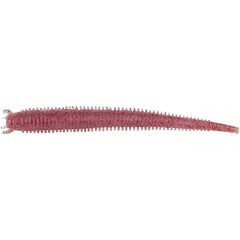 Berkley Gulp! Saltwater Fat Sandworm 10cm Clear Red Fleck - Op voorraad