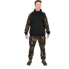 Fox LW Black / Camo qtr zip