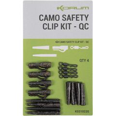 Korum Camo Safety Clip Kit - QC