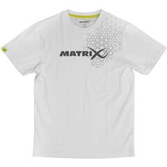 Matrix Hex Print T-Shirt White