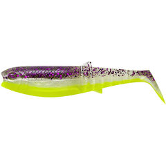 Savage Gear Cannibal Shad 6.8cm 3gr Purple Glitter Bomb 50pcs