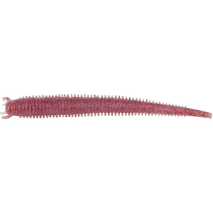 Berkley Gulp! Saltwater Fat Sandworm 10cm Clear Red Fleck