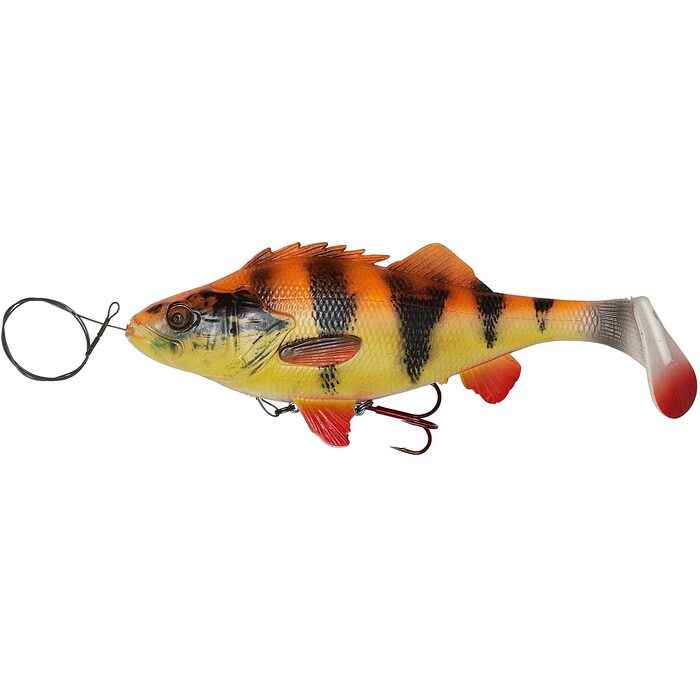 Savage Gear 4D Perch Shad 12.5cm 25gr SS Albino