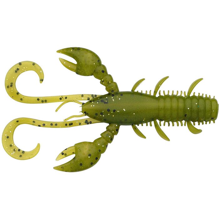 Berkley Pulse Realistic Craw 10cm Green Olive 6pcs