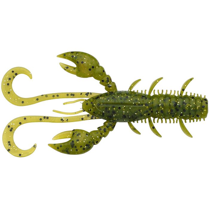 Berkley Pulse Realistic Craw 10cm Green Olive 6pcs