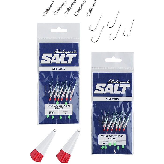 Shakespeare Salt Herring Hustler Combo Set 3.0m 0-90gr