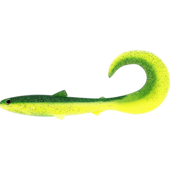 Westin BullTeez Curltail 8cm 3gr Fireflash 3pcs