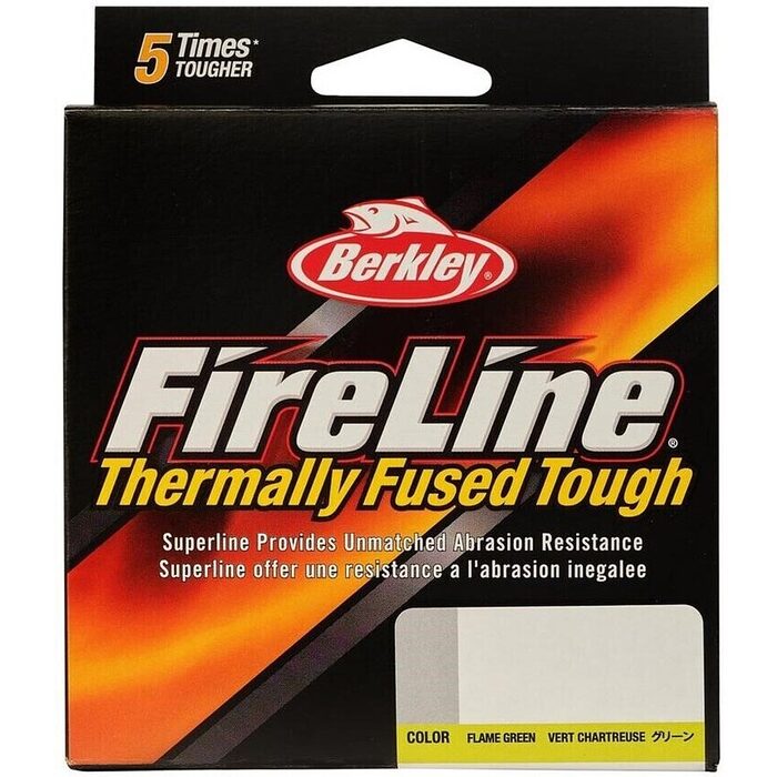 Berkley Fireline Fused Flame Green 150m 0.10mm