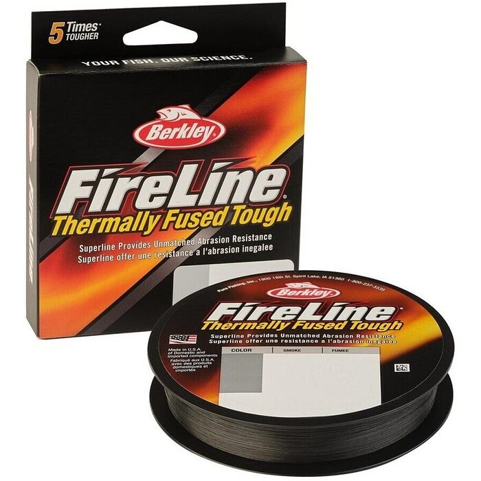 Berkley Fireline Fused Smoke 300m 0.10mm