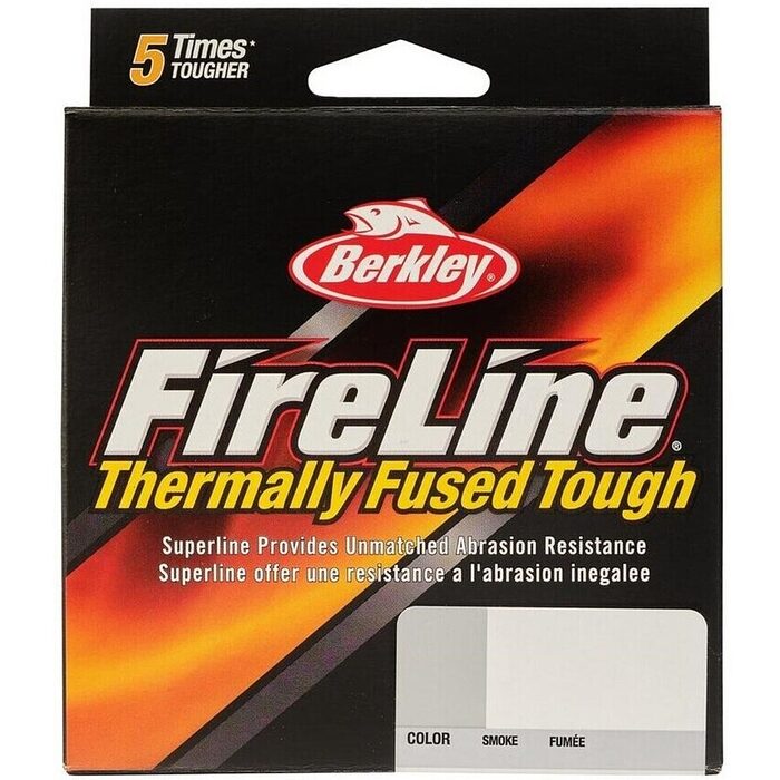 Berkley Fireline Fused Smoke 300m 0.10mm