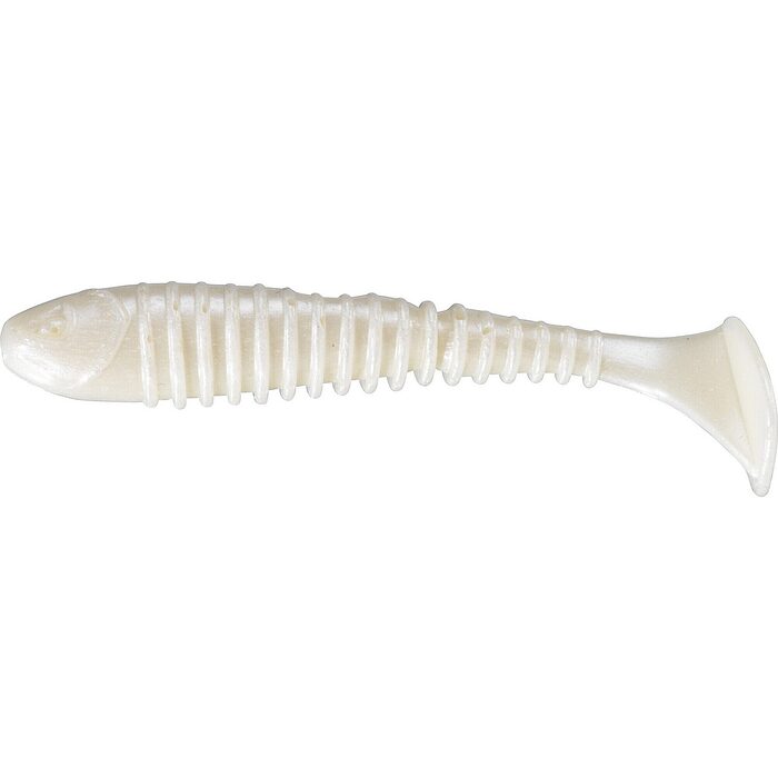 Berkley Flex Rib Shad 6.5cm Pearl 150 stuks