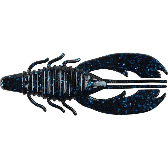 Berkley Powerbait Craw Fatty 10cm Black Blue Fleck