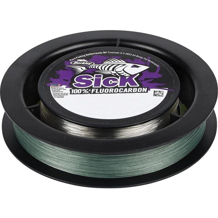 Berkley Sick 2 In 1 Braid Fluoro 0.08mm 150m + 0.30mm 50m