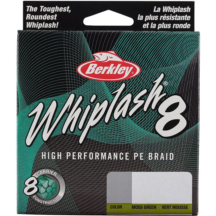 Berkley Whiplash Green 8 150m 0.06mm