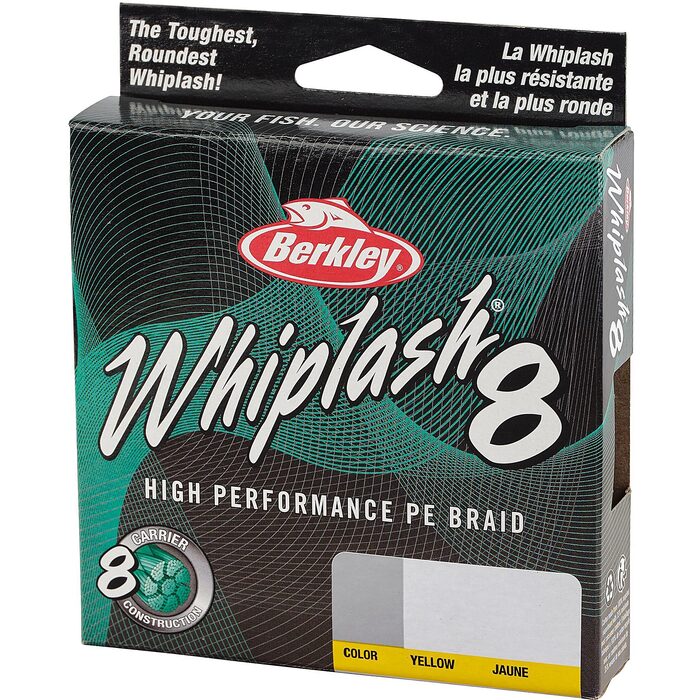 Berkley Whiplash Yellow 8 150m 0.06mm