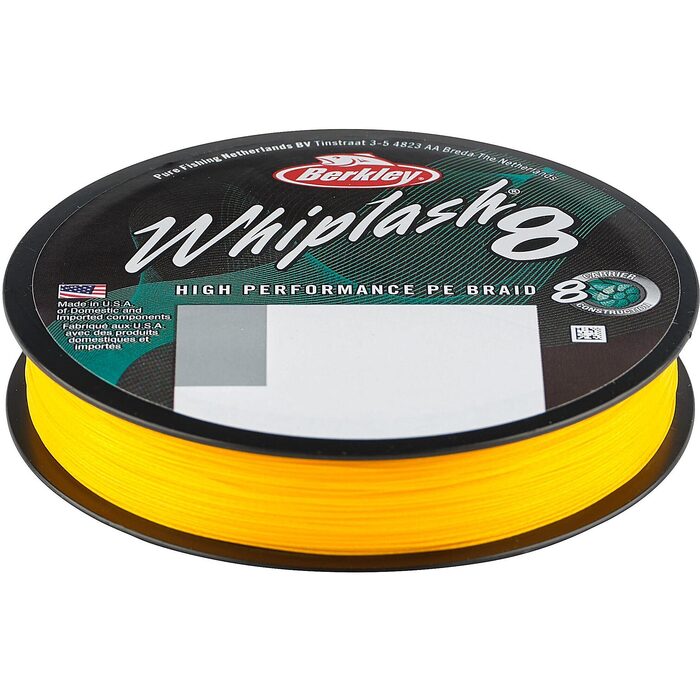 Berkley Whiplash Yellow 8 150m 0.06mm