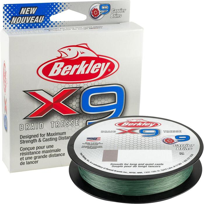 Berkley X9 Braid Green 300m 0.14mm