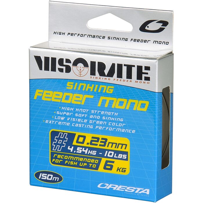 Cresta Visorate Feeder Sinking Mono 150m 0.23mm