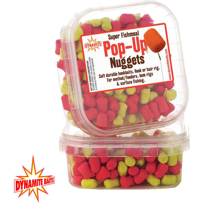 Dynamite Super Fishmeal Nuggets Pop-Up Red/Yellow