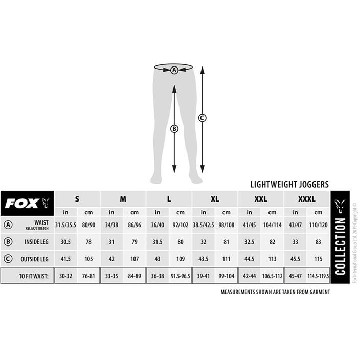 Fox Collection LW Jogger - B/O 2XL