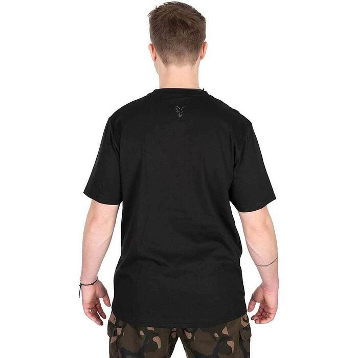 Fox Black / Camo Logo T-Shirt L