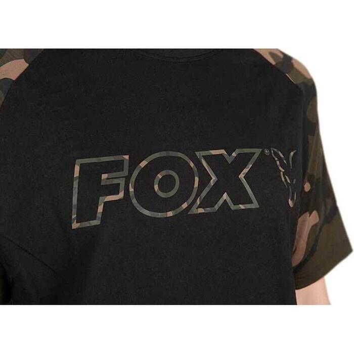 Fox Black / Camo Logo T-Shirt L