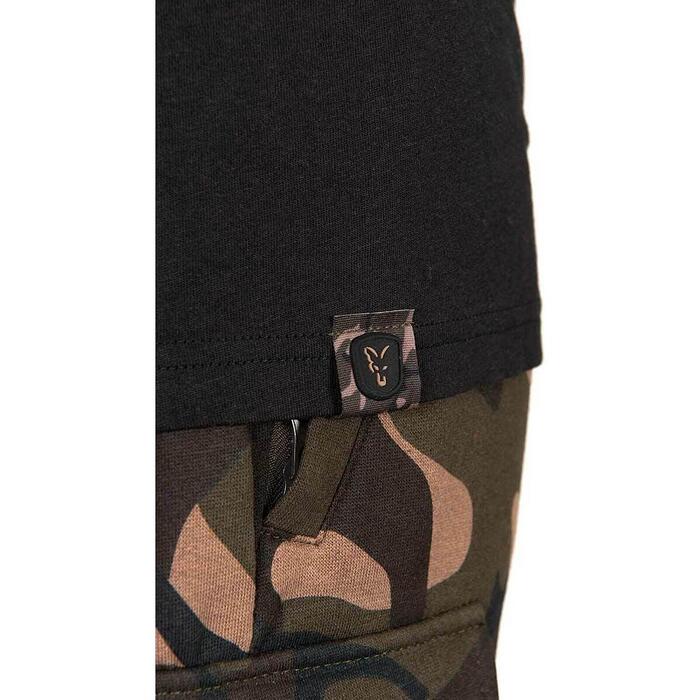 Fox Black / Camo Logo T-Shirt L