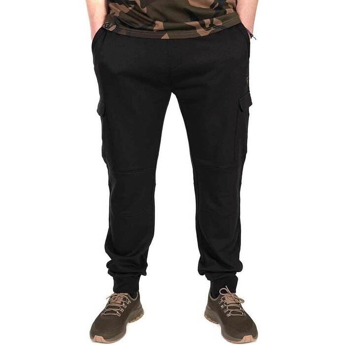 Fox LW Black / Camo Combat joggers L