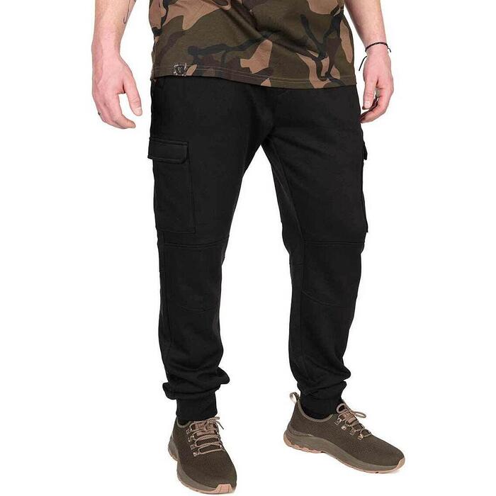 Fox LW Black / Camo Combat joggers L