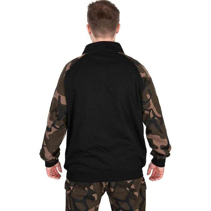 Fox LW Black / Camo qtr zip L