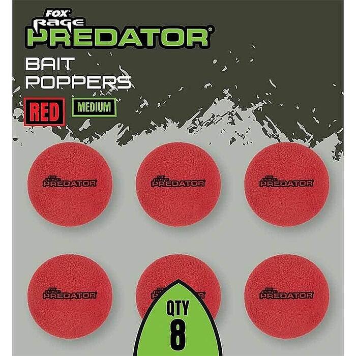 Fox Rage Predator Bait Poppers Natural L