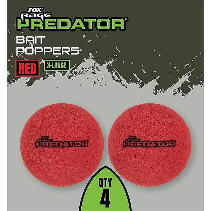 Fox Rage Predator Bait Poppers Natural L