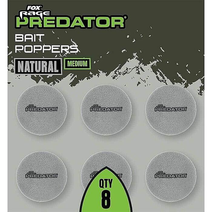 Fox Rage Predator Bait Poppers Natural L