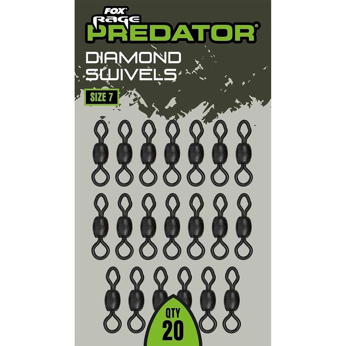 Fox Rage Predator Diamond Swivels