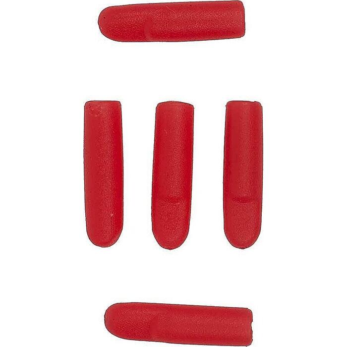 Fox Rage Predator Red Treble Hook Sleeves L 10pcs