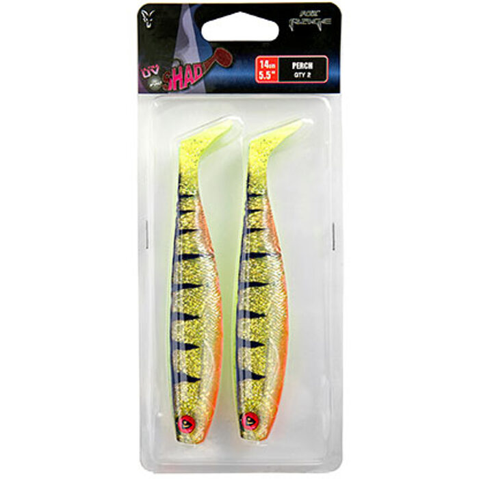 Fox Rage Pro Shad 14cm Perch Ultra UV 2st