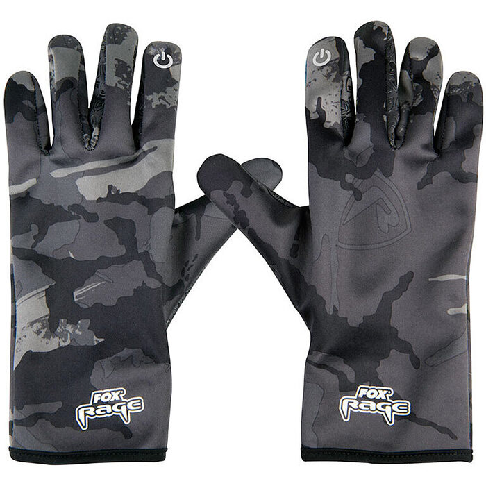 Fox Rage Thermal Camo Gloves L