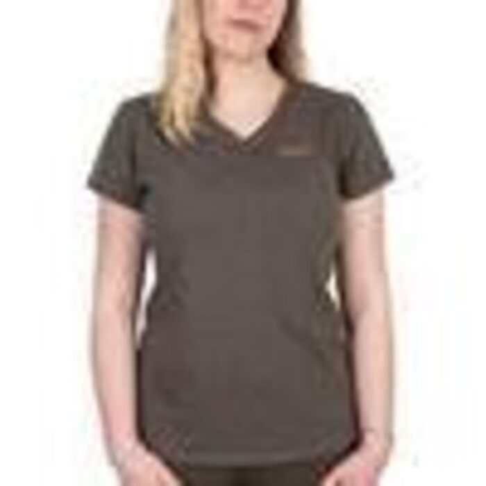 Fox Womens V-Neck T-Shirt XL