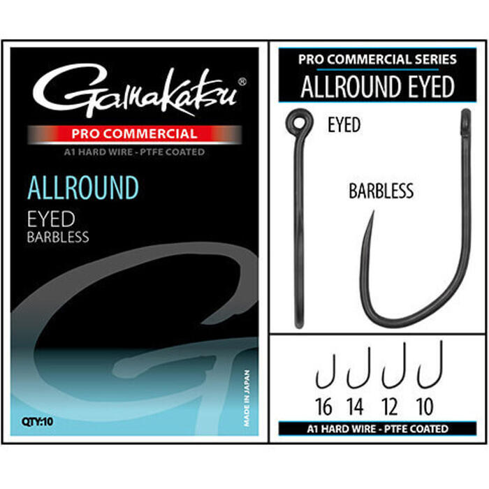 Gamakatsu PRO-C Allround Eyed A1 PTFE#10