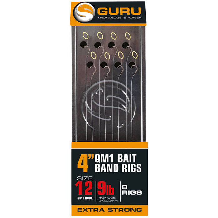 Guru Ready Rig Bait Bands Mwg 10cm 0.19mm H14