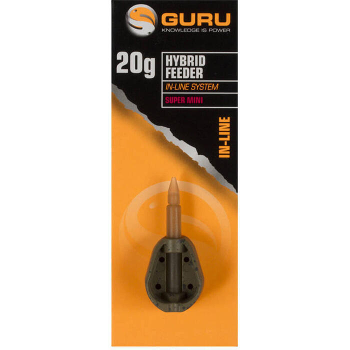 Guru Hybrid Inline Feeder Extra Distance Large 60gr