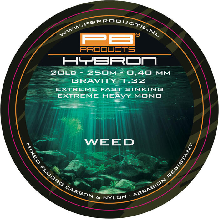 PB Products Hybron 0.40mm 20LB Weed