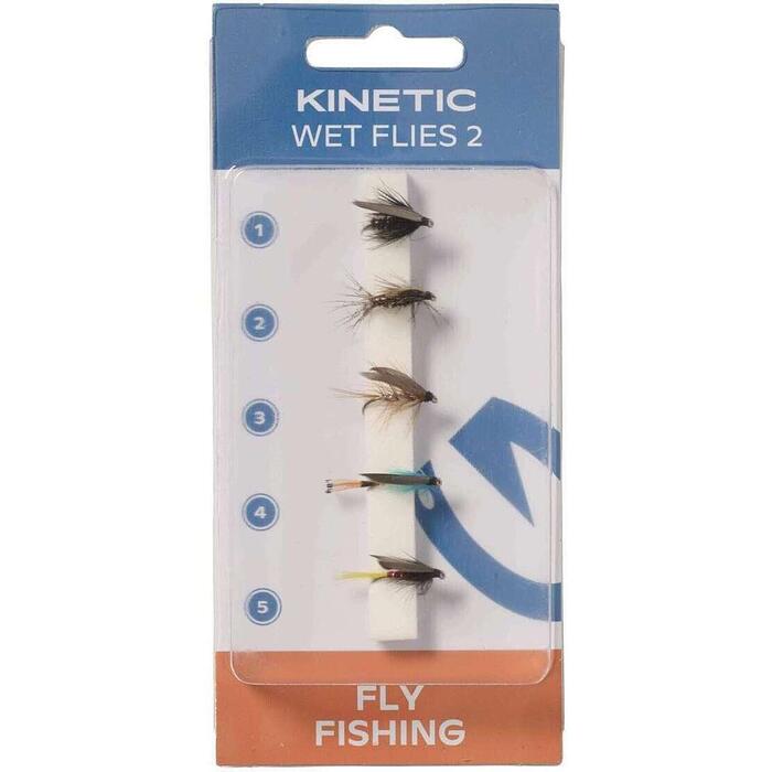 Kinetec Set Vliegen 5 st Wet II