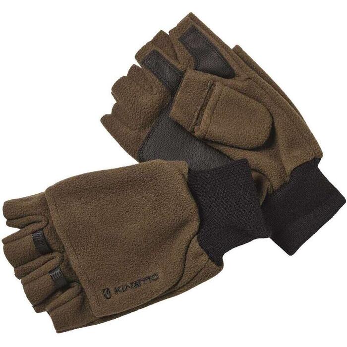 Kinetic Wind Stop Fold Over Mitt L Army Green