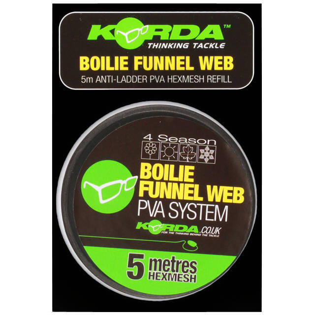 Korda Boilie Funnel Web PVA Refill MicroMesh 5m