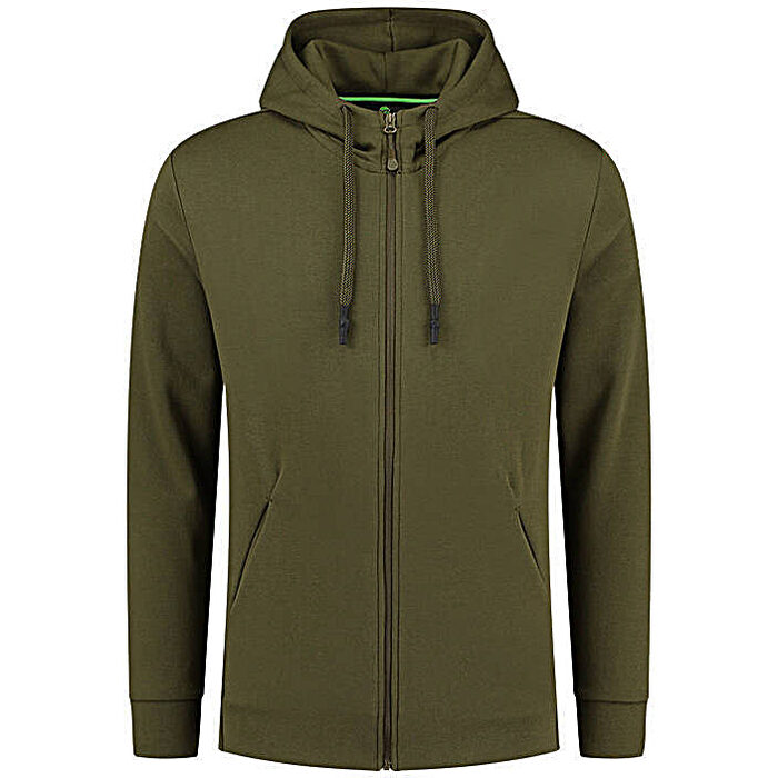 Korda Kore Zip Pro Hoodie Olive Xl