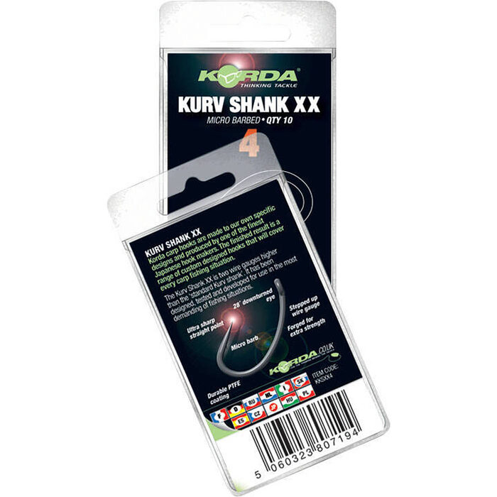 Korda Kurv Shank XX Size 8