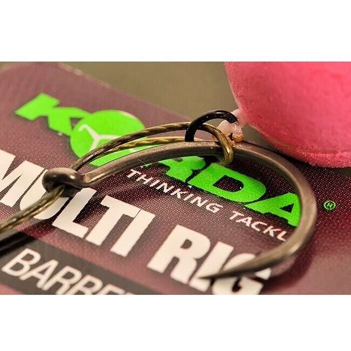 Korda Multi Rig Size 8 Barbless Krank Choddy, Kamo 15lb