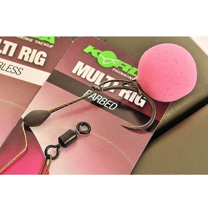 Korda Multi Rig Size 8 Barbless Krank Choddy, Kamo 15lb