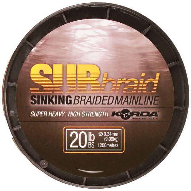 Korda Sub Braid 15lb 1200m